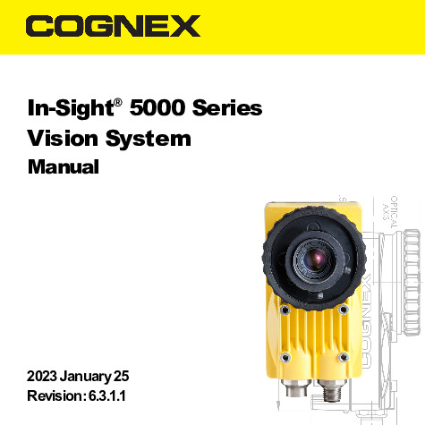 First Page Image of IS5410-10 In-Sight 5000 Series Vision System Manual.pdf